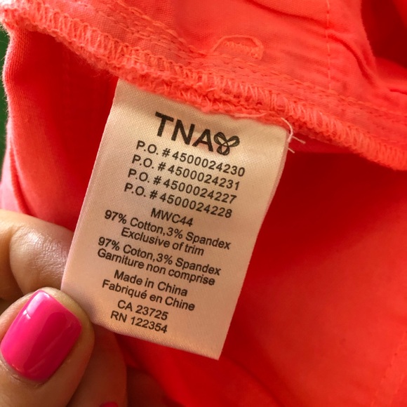 Aritzia - TNA pink/peach skinny ankle pants. Size 2. - Picture 5 of 5